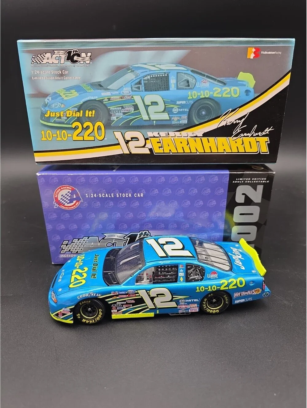 Action Kerry Earnhardt #12 2002 10-10-220 Monte Carlo 1/24 Just Dial It! Car